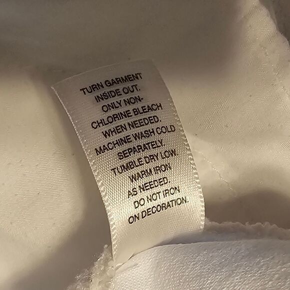 White house Black Market shorts white women's 10 silver Embellishments Pre-owned - Picture 6 of 7